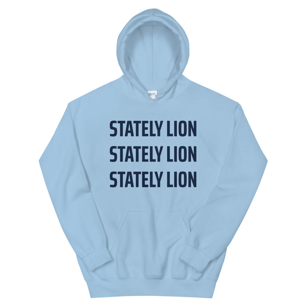 Stately Lion Triple Unisex Hoodie