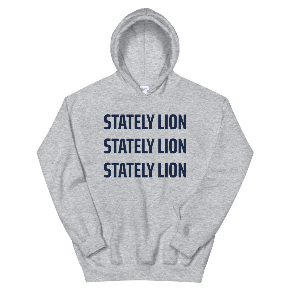 Stately Lion Triple Unisex Hoodie