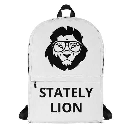 Stately Lion Backpack