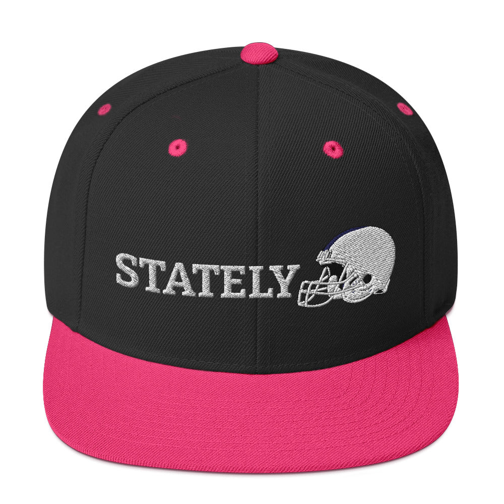 Stately Helmet Snapback Hat