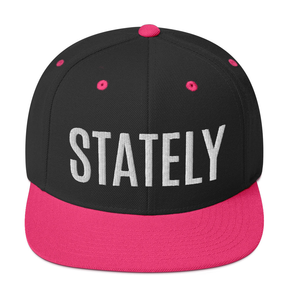 Stately Snapback Hat