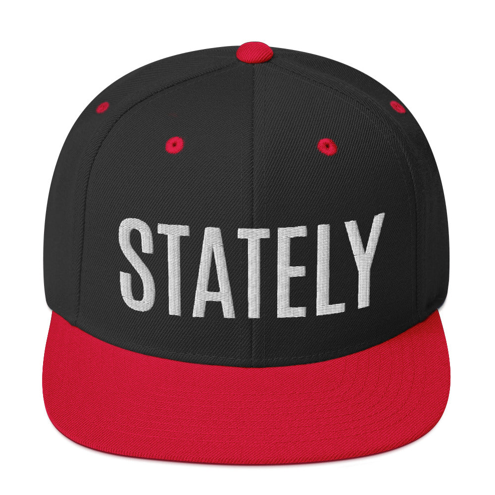 Stately Snapback Hat