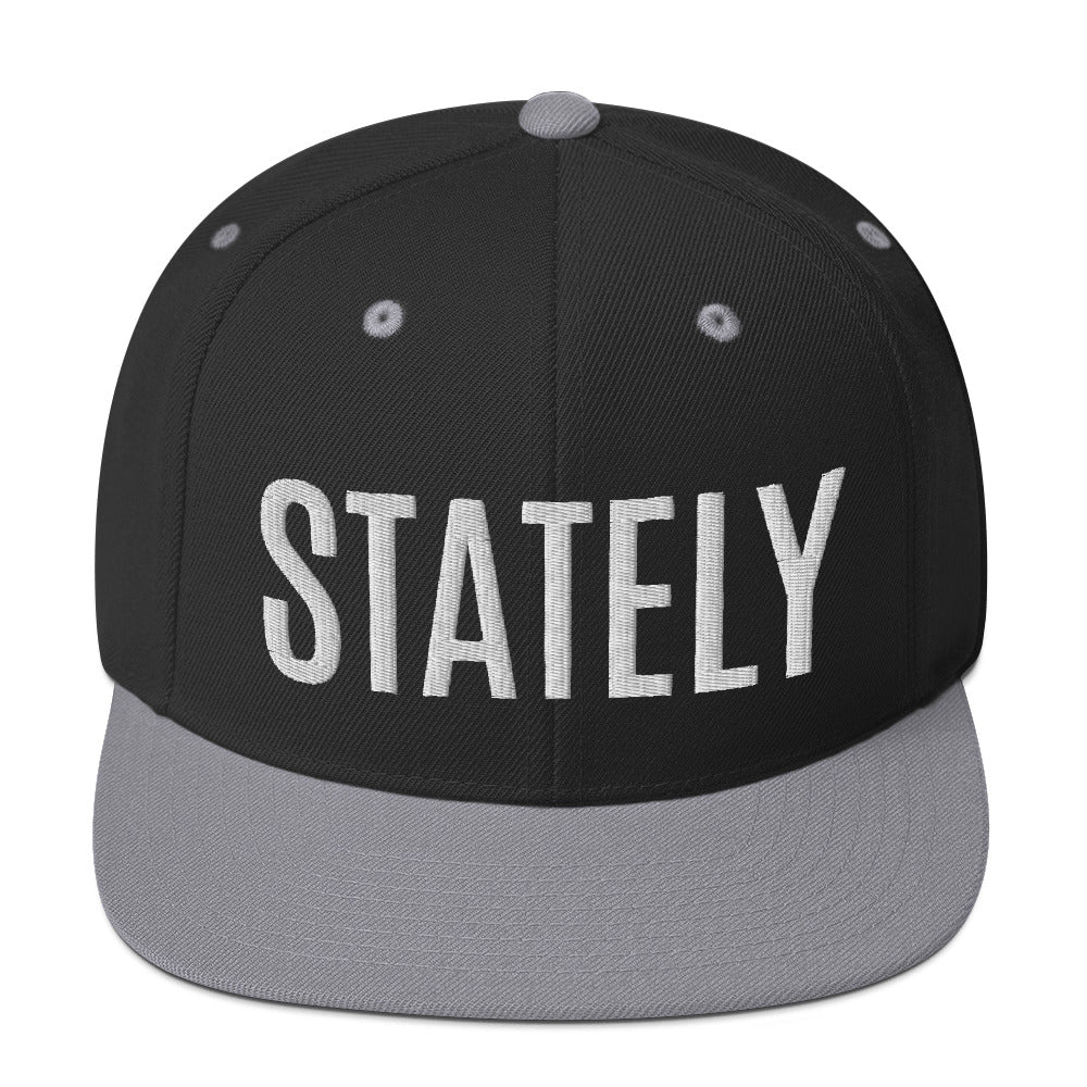 Stately Snapback Hat