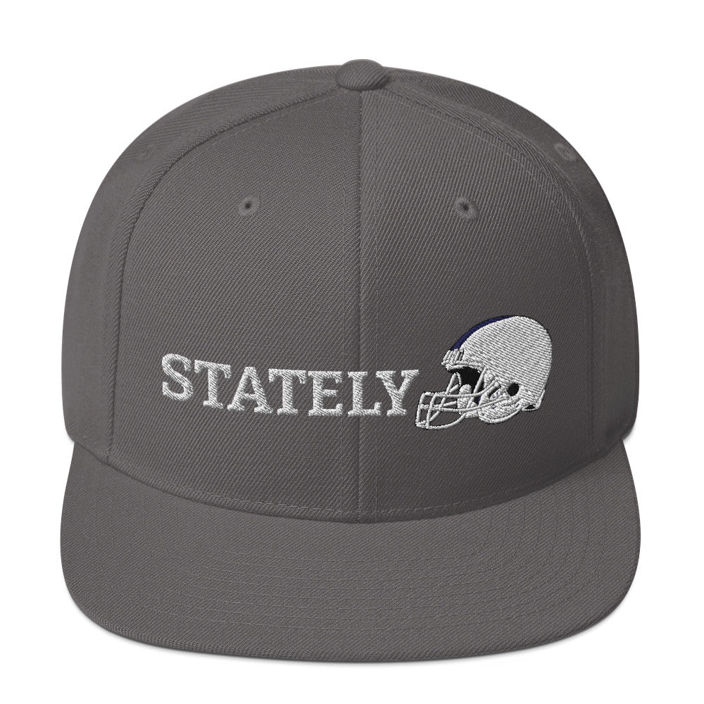 Stately Helmet Snapback Hat