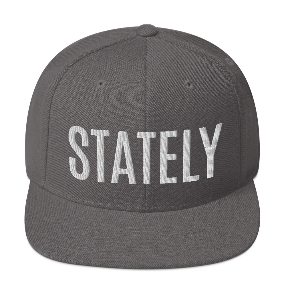 Stately Snapback Hat