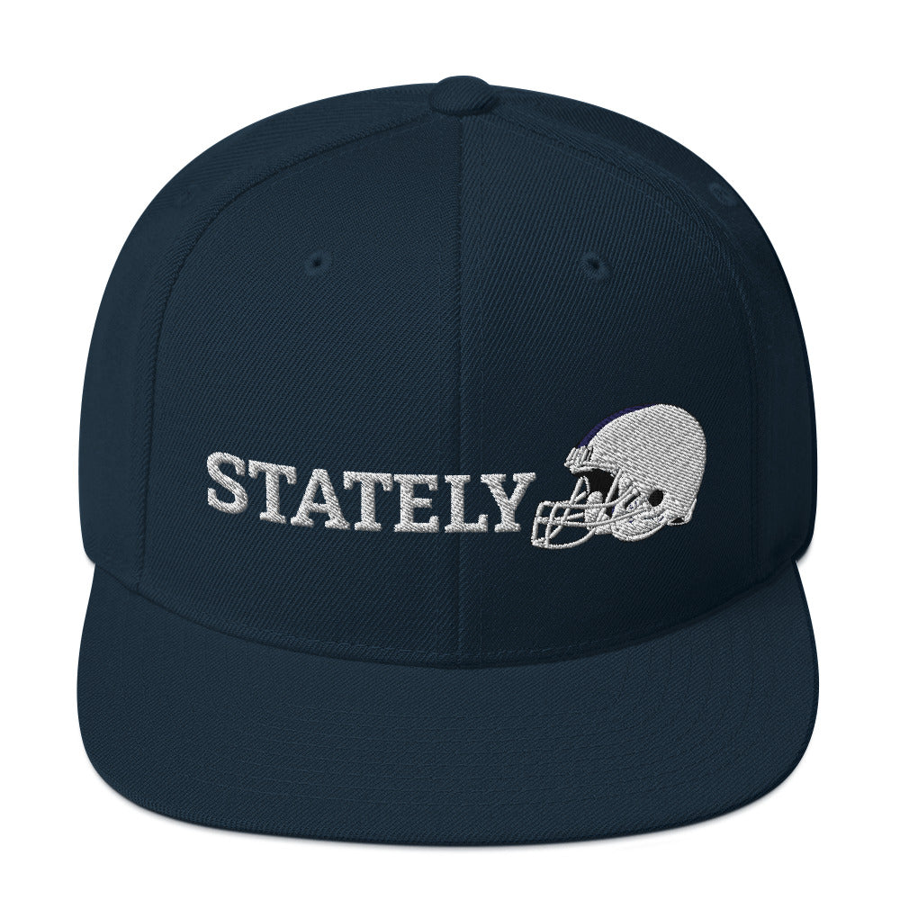 Stately Helmet Snapback Hat