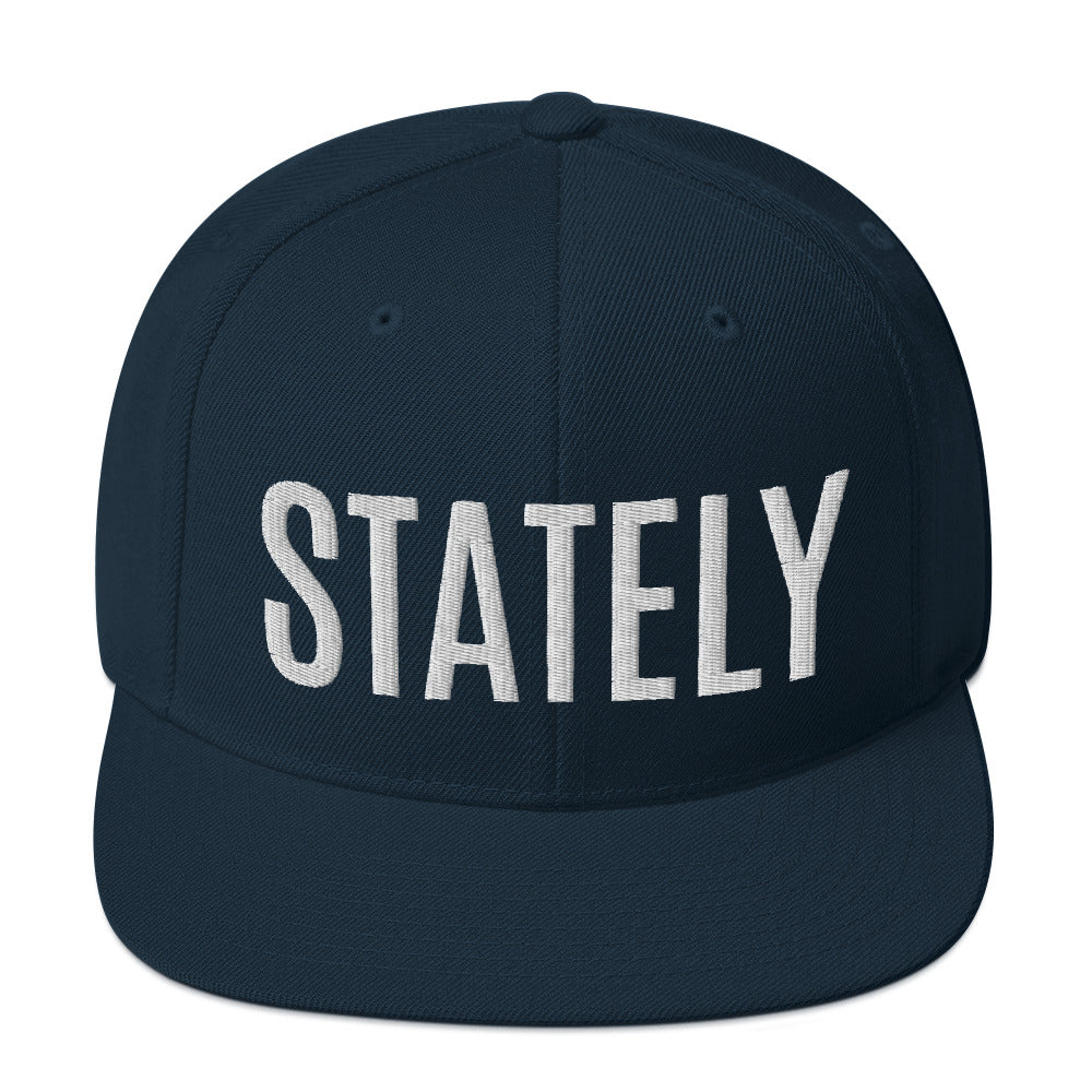 Stately Snapback Hat