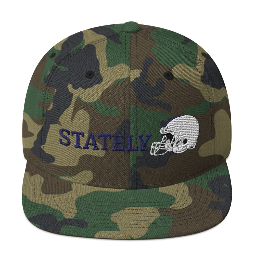 Stately Helmet Snapback Hat