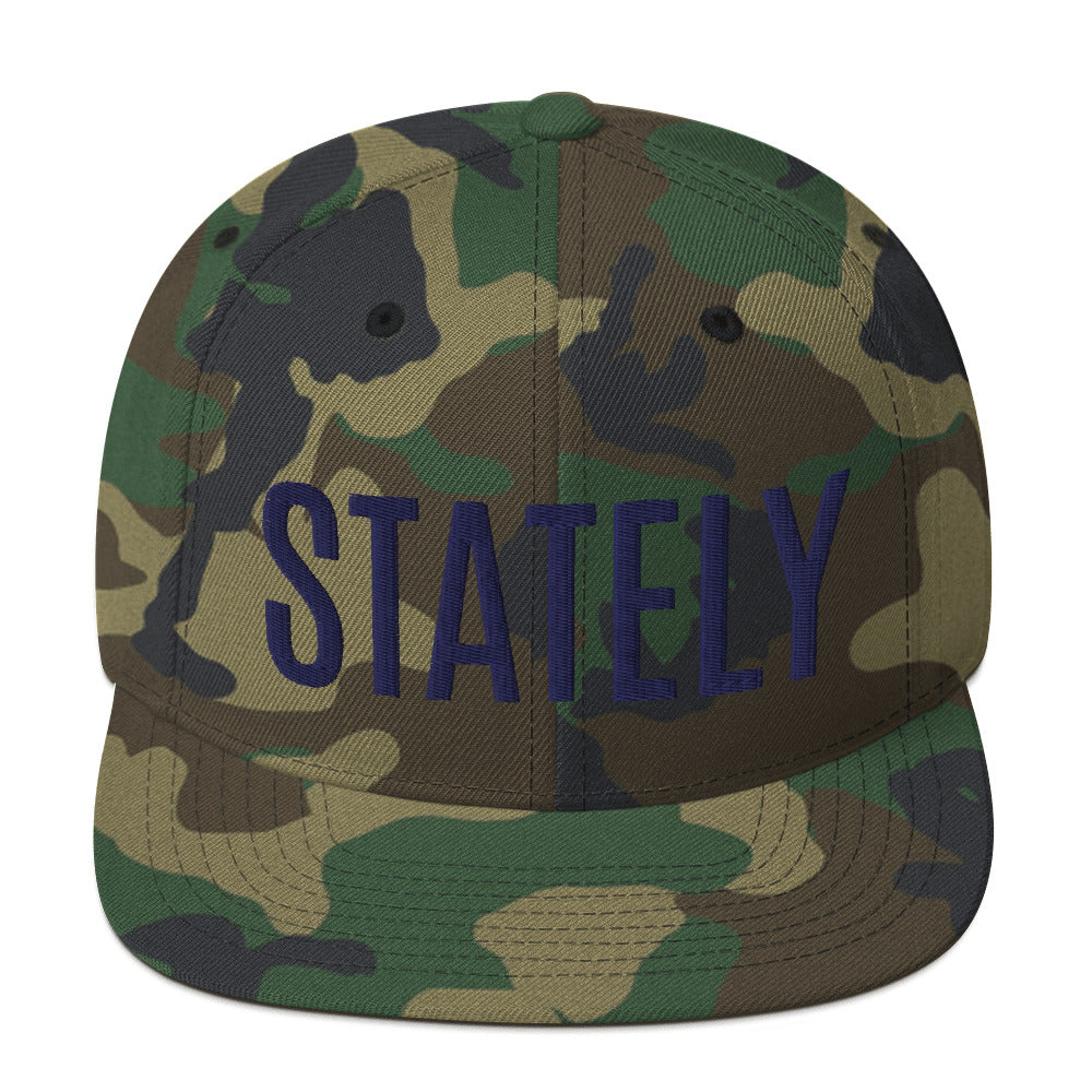 Stately Snapback Hat