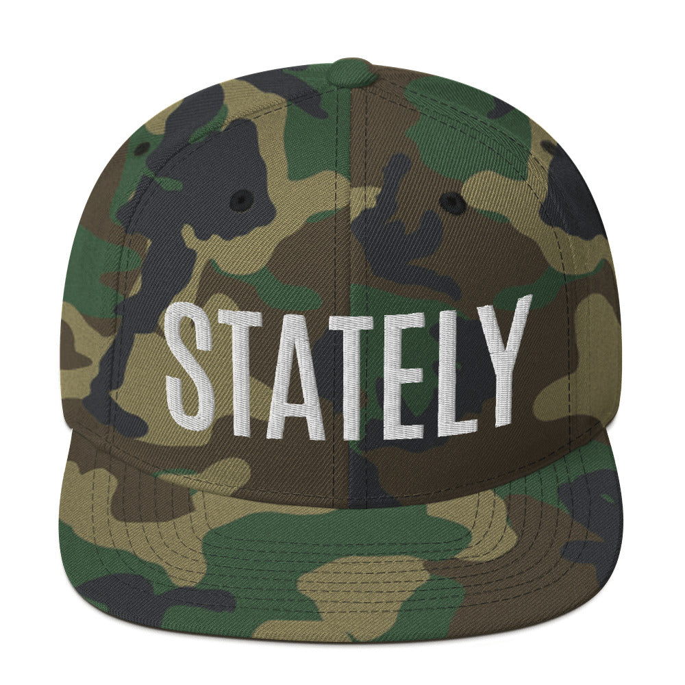 Stately Snapback Hat