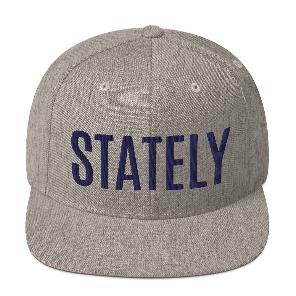 Stately Snapback Hat