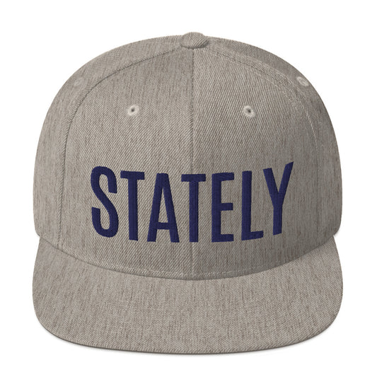 Stately Snapback Hat