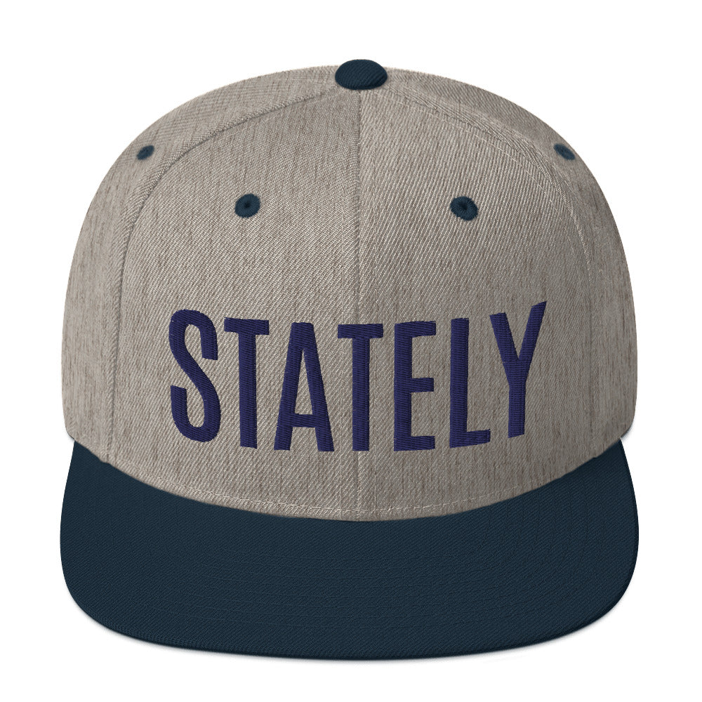 Stately Snapback Hat