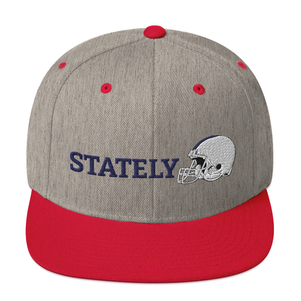 Stately Helmet Snapback Hat