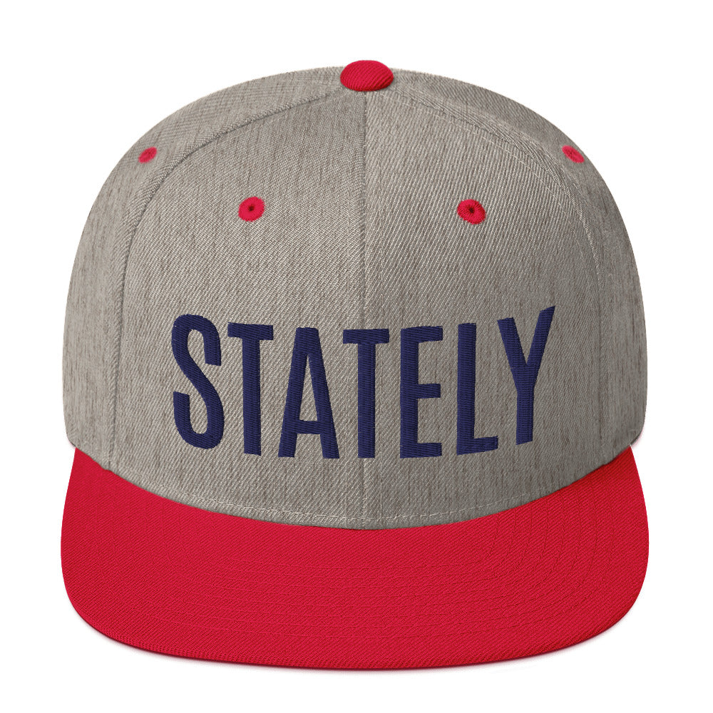 Stately Snapback Hat