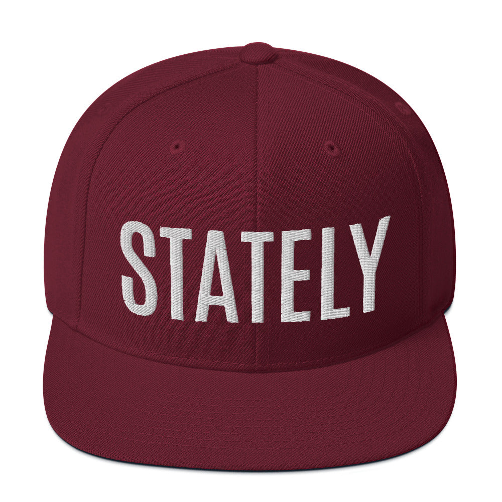 Stately Snapback Hat