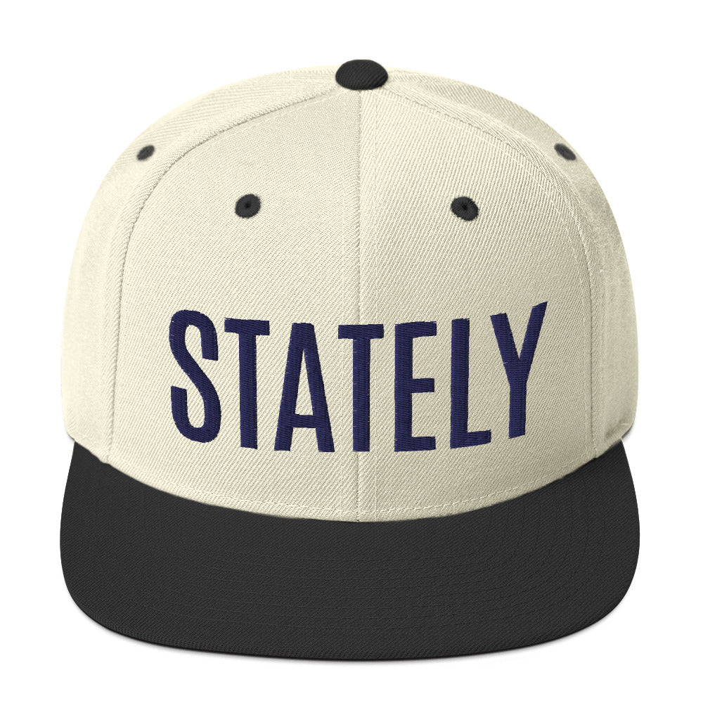 Stately Snapback Hat