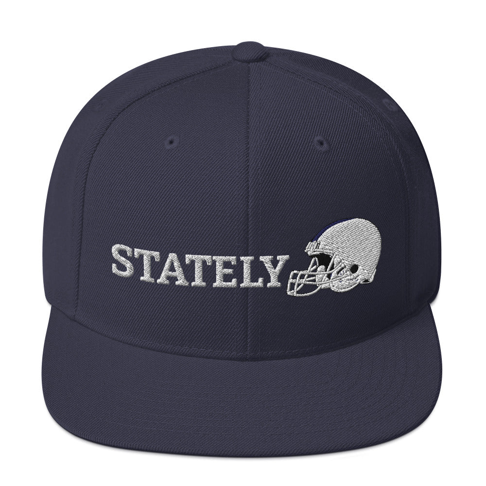 Stately Helmet Snapback Hat