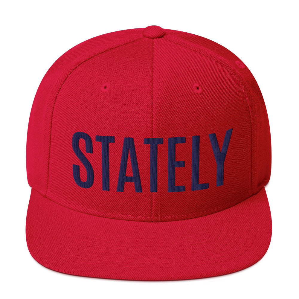 Stately Snapback Hat