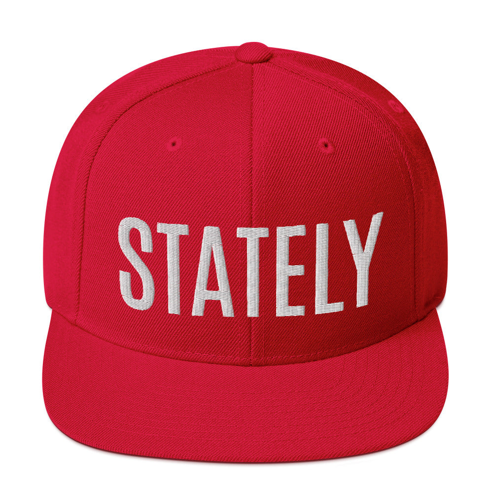 Stately Snapback Hat