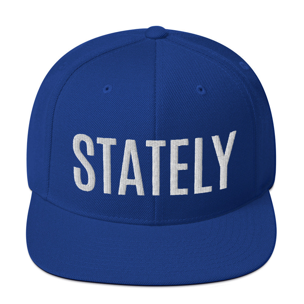 Stately Snapback Hat