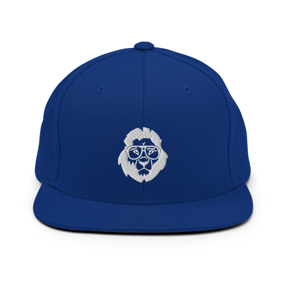 Stately Lion Logo Snapback Hat