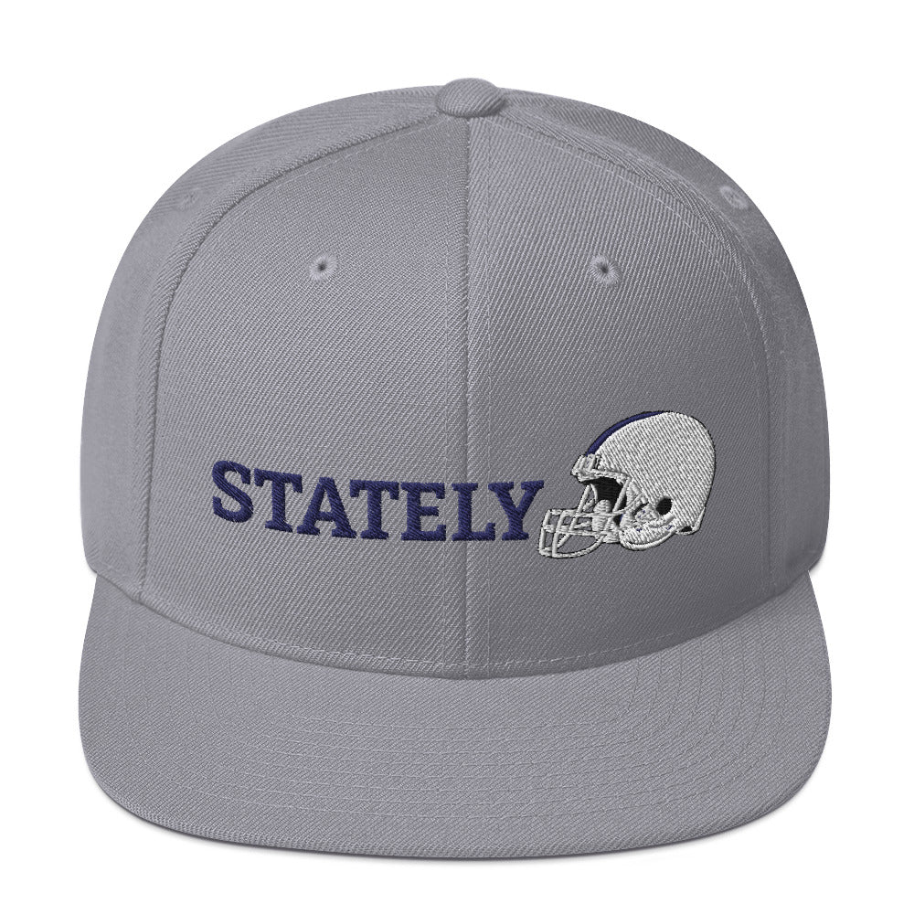 Stately Helmet Snapback Hat