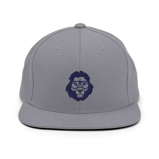 Stately Lion Logo Snapback Hat