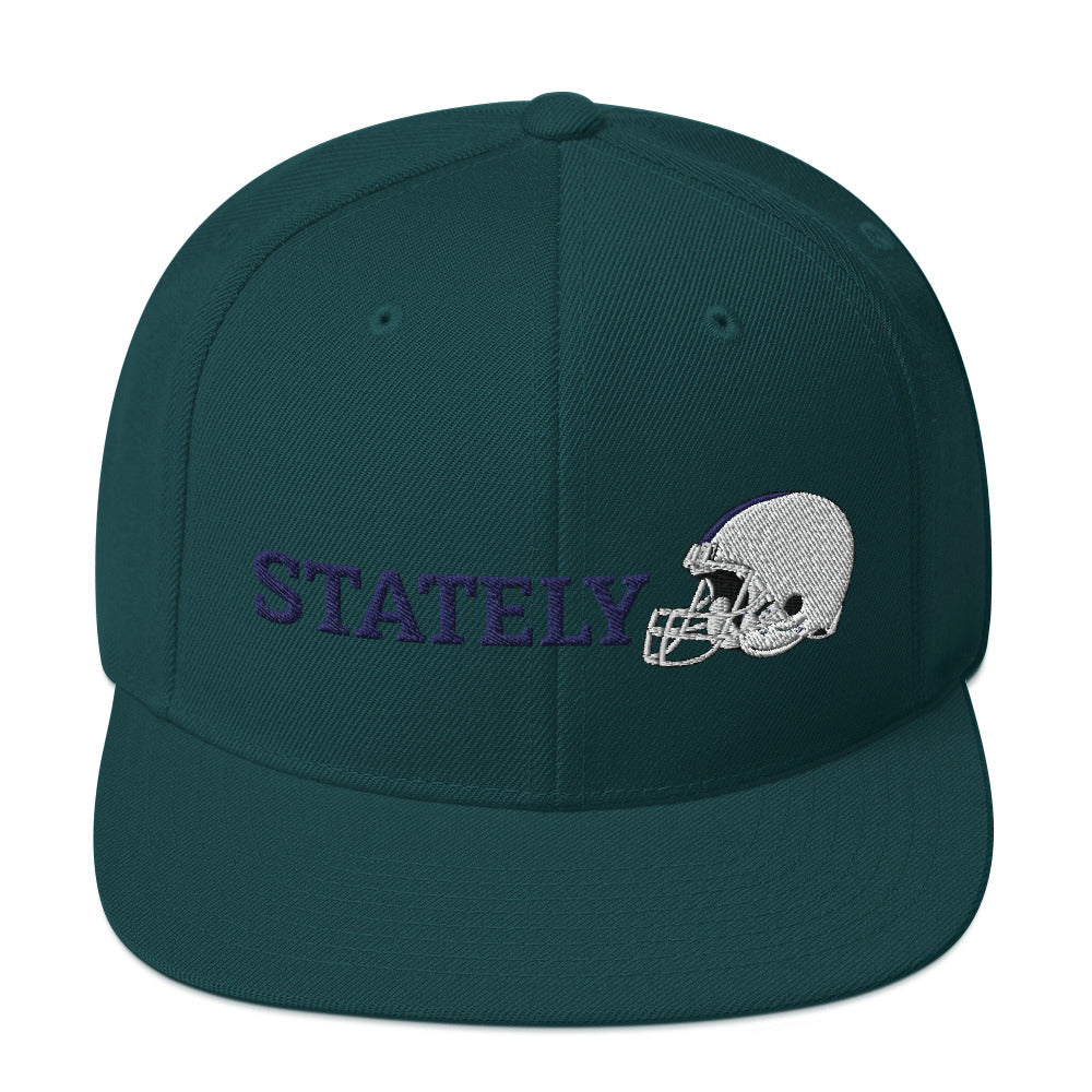 Stately Helmet Snapback Hat