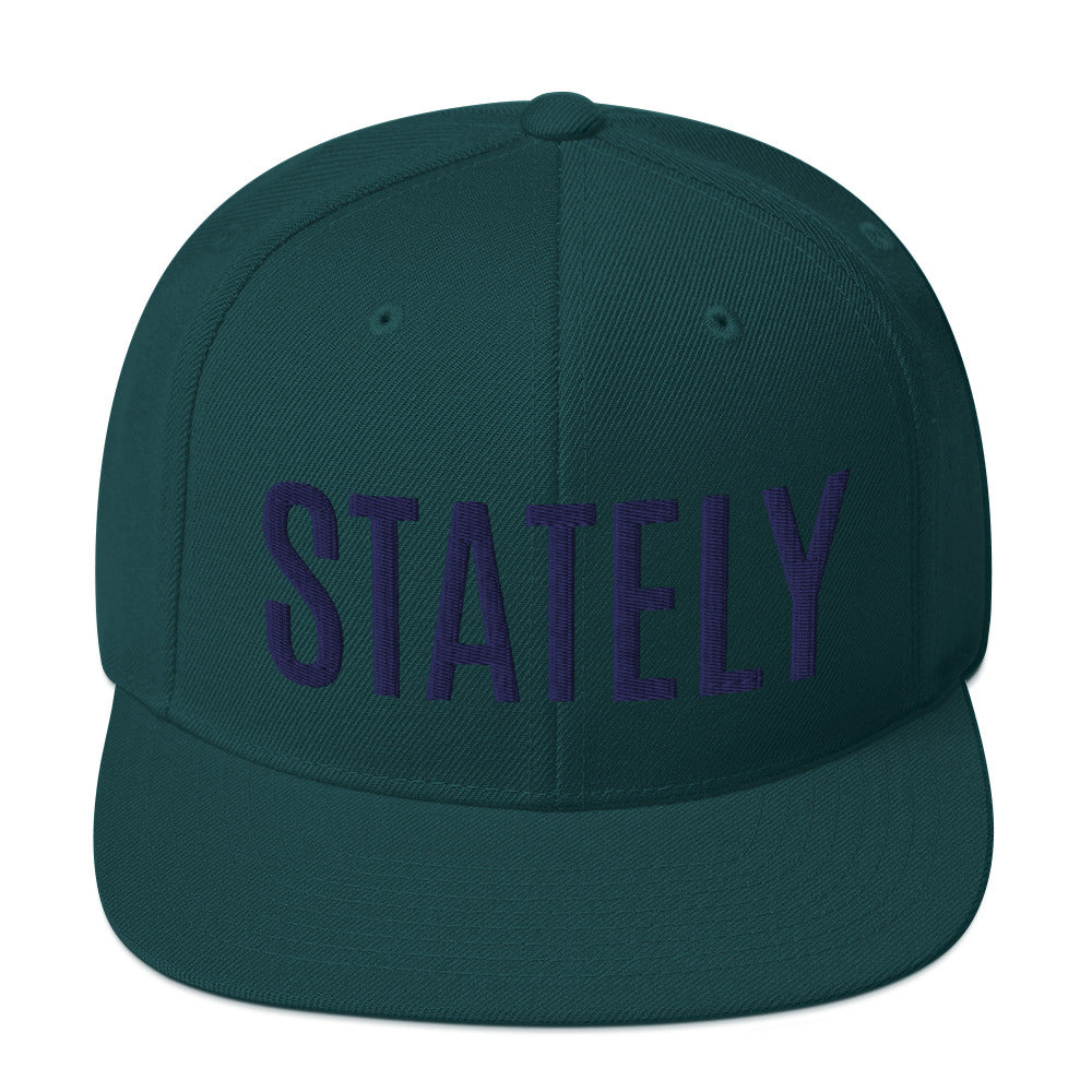 Stately Snapback Hat