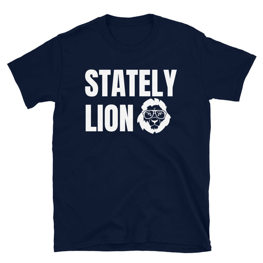 Stately Lion Statement Short-Sleeve Unisex T-Shirt