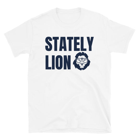 Stately Lion Statement Short-Sleeve Unisex T-Shirt