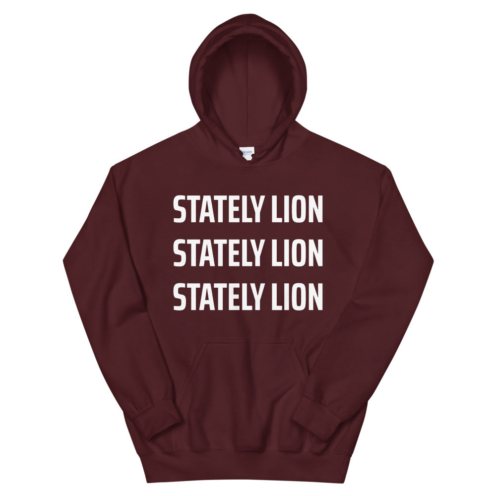 Stately Lion Triple Unisex Hoodie