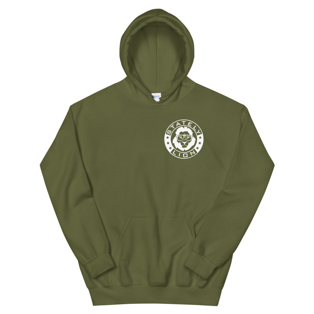 Stately Lion Logo Unisex Hoodie