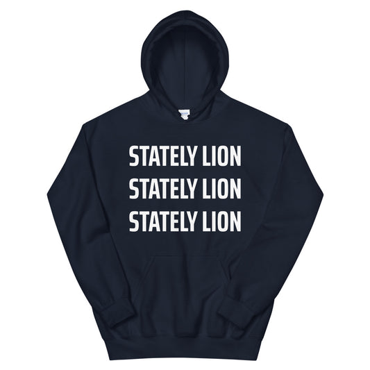 Stately Lion Triple Unisex Hoodie