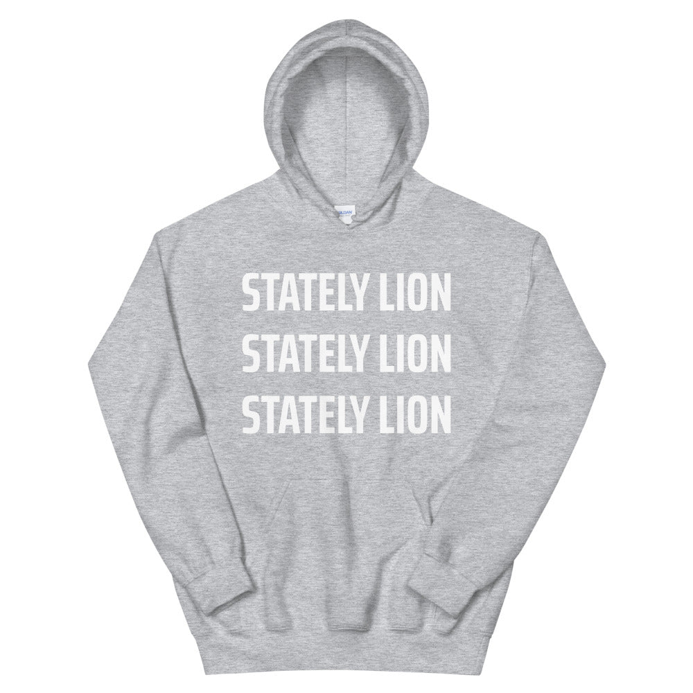 Stately Lion Triple Unisex Hoodie