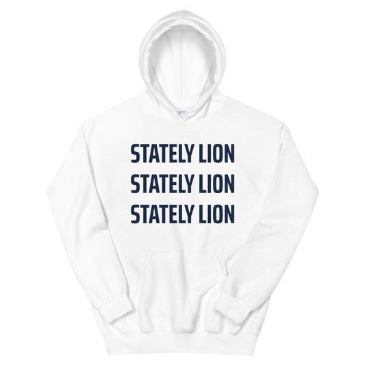 Stately Lion Triple Unisex Hoodie
