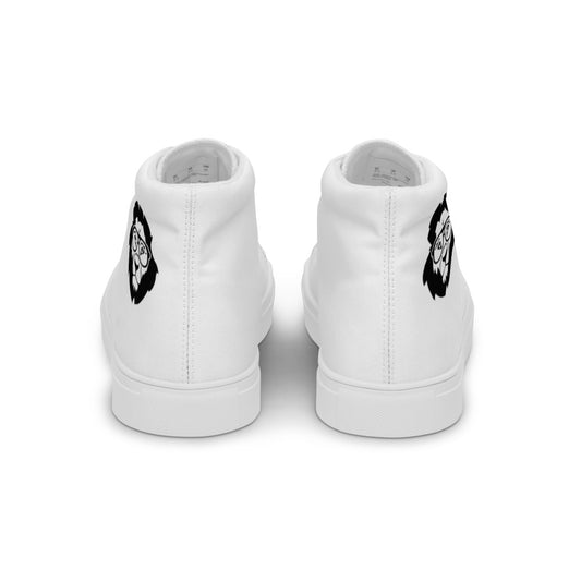 Stately Lion Women’s high top canvas shoes